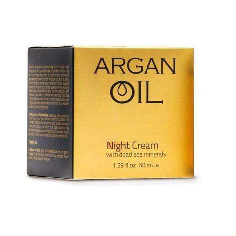Dead Sea Spa Cosmetics Argan Oil Night Cream minerals-Israel-Cart