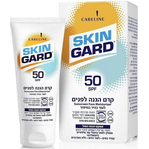 careline - skin gard - Face Moisturizer - SPF 50 - sunscreen